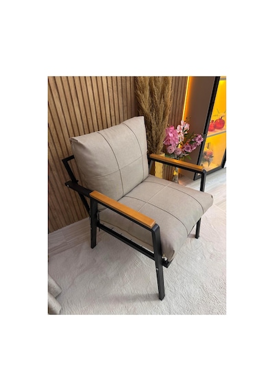 Balkon Mobilyası , Bahçe Mobilyası, 3-1-1 Takıma Uygun, Minder Kılıfı , Koruyucu Kılıf ,outdoor Kumaş Cappuccino