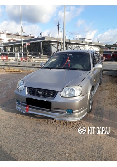 Kit Garaj Hyundai Accent Admire 2000-2006 Ön Ek Plastik Boyasız