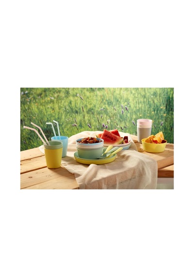Ikea Kalas 6'lı Meşrubat Bardağı 230 Ml Beyaz Mavi Gri Sarı Çok Renkli