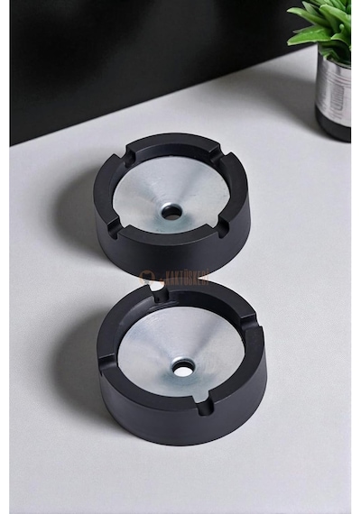 Kaktüskedi Yedek Küllük Kapağı 7.5 Cm Siyah, 7480000717821 Diğer