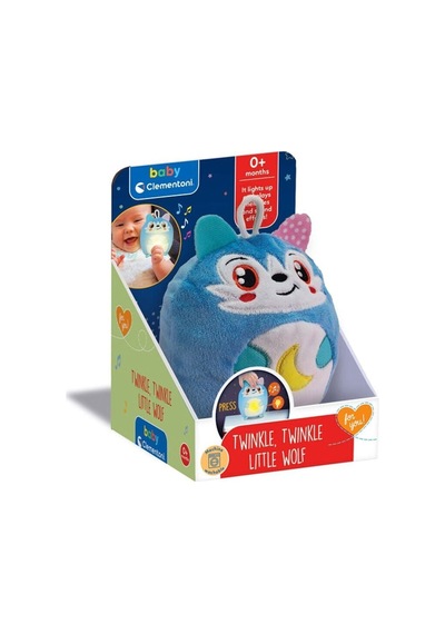17554 Baby Clementoni - Minik Kurt Çok Renkli