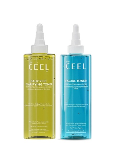 Tr Tonik Seti 2x200 Ml Salisilik Asit Bha , Glikolik Asit Aha Ve Niasinamid İçeren Arındırıcı & Dengeleyici