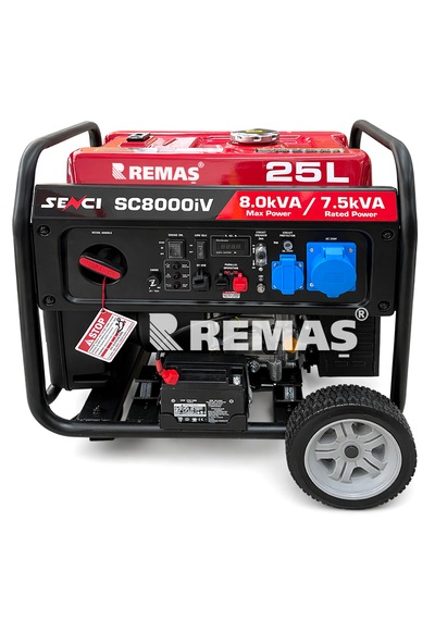 Senci Sc 8000 İv Marşlı Inverter 8 Kva Monofaze Benzinli Jeneratör