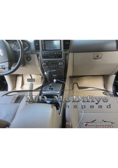 Kia Sorento Bej Paspas.Havuzlu Ithal 3D Paspas 2003-2009 N11.17784