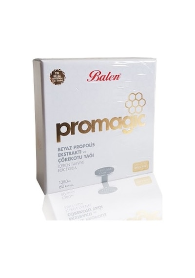 2 Kutu Balen Promagic Beyaz Propolis Ekst.Ve Çörekotu