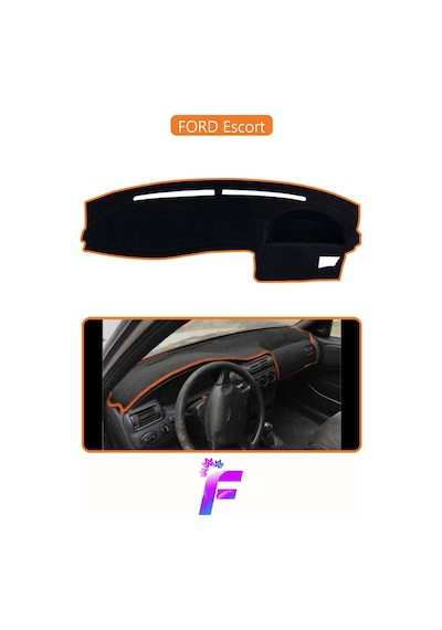 Ford Escort Uyumlu Torpido,panel Örtüsü Hızlı Ve Kolay Montaj Kaymaz Tasarım Tam Uyum F4