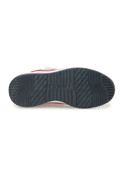 U.s. Polo Assn. Martell Jr 5fx Beyaz Erkek Çocuk Sneaker 000000000101946538 Beyaz-kırmızı Beyaz - Kırmızı