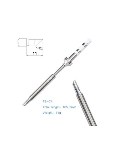 Miniware Ts100/ts-101 Havya Uyumlu Ts-c4 Akıllı Lehimle Havya Ucu