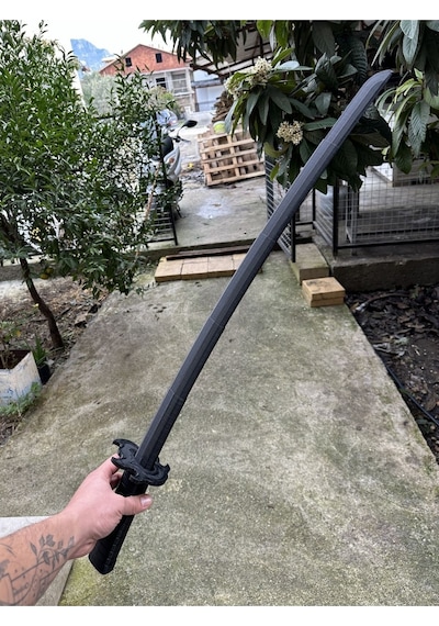Rengoku Katana Katlanabilir Katana Sert Plastik