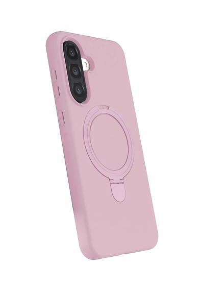 Samsung Galaxy A17 5g Regal Magsafe Standlı Kapak - Açık Pembe 00