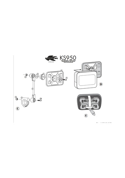 Kappa Ks950 Gps Cantası Renkli