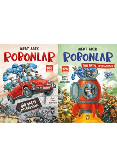 İlk Genç Timaş Robonlar - Bir Kaçış Operasyonu,robonlar 2 / Bir Hayal Operasyonu 2 Kitap 4,5.sınıf