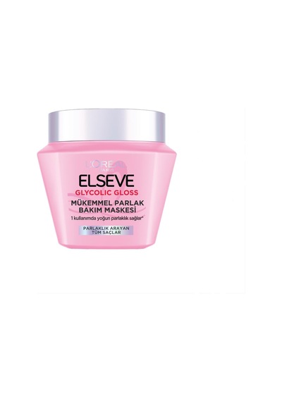 L'oréal Paris Elseve Glycolic Gloss Mükemmel Parlaklık Veren Saç Bakım Maskesi 300ml