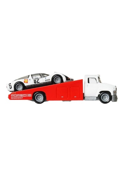 Premium Car Culture Team Transport Flf56-hrv47 '66 Porsche 906 Carrera 6 & Carry On Çok Renkli