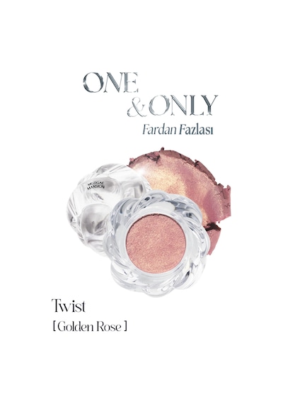 Yansımalı Krem Dokulu Çok Amaçlı Tekli Far Muzıgae Mansıon One&only Shadow Twist Golden Rose Golden Rose