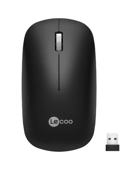 Lecoo Ws214 Kablosuz 1200dpı 3 Tuşlu Optik Mouse Gri/siyah/beyaz