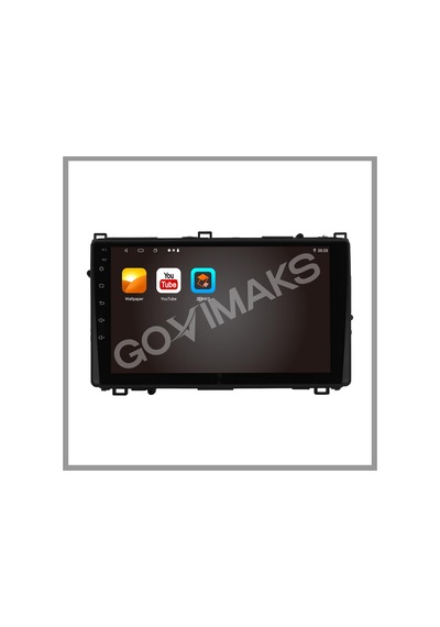 Govimaks Toyota Aurıs 2018 Uyumlu 8gb Ram 128gb Hafıza Androıd Multımedıa Teyp 9"