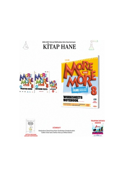 Fenomen 8. Sınıf Practice Book Ve Worksheets Seti