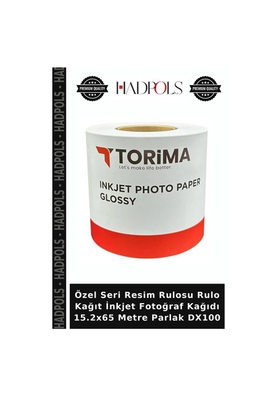 Özel Seri Resim Rulosu Rulo Kağıt İnkjet Fotoğraf Kağıdı 15.2x65 Metre Parlak Dx100