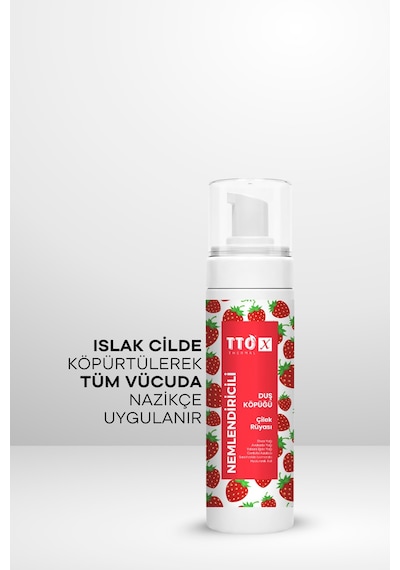 Tto -X Nemlendiricili Duş Köpüğü Çilek Rüyası 200Ml