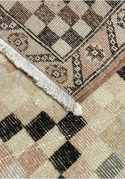 Bohem Stil Vintage Halı Özel Tasarım Renkli Anadolu Koleksiyonu Çok Renkli
