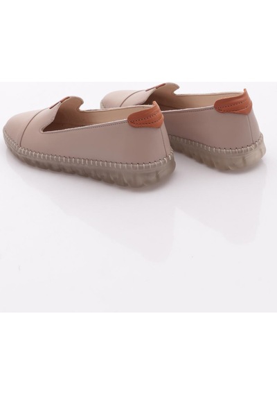Dgn P01 Bayan Strobelli Anatomic Footwear Deri Ayakkabi Gümüş