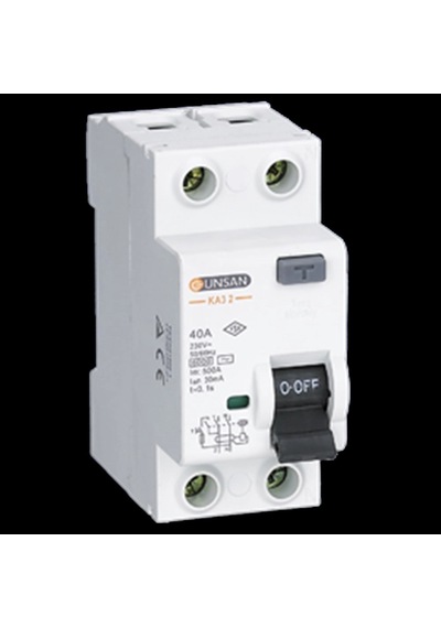 1 Adet Günsan 2x32a 300ma Kaçak Akım Rolesi Ka3 2-32/300