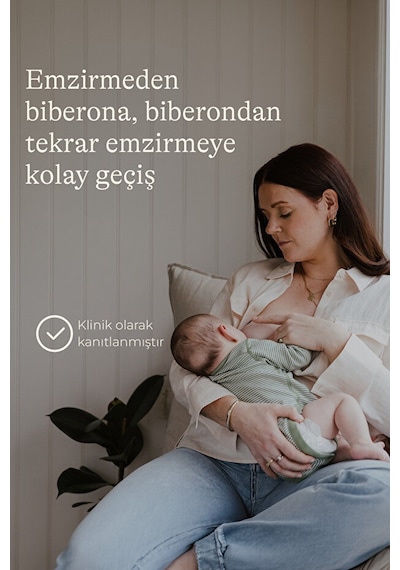 Lansinoh® 160 ML Biberon ve NaturalWave® Biberon Emziği (1 Ay+)