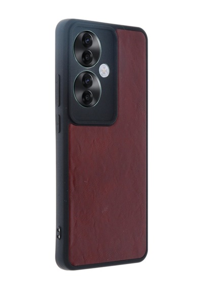 Reno 11f Kılıf Aras Deri Kapak - Bordo Bz8683140836825