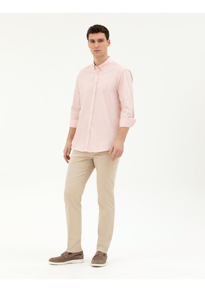 Pierre Cardin Erkek Bej Pantolon Kanvas-chino 50288511-vr011 Bej