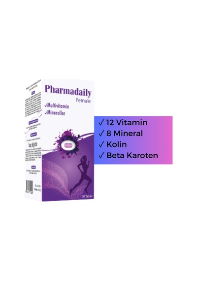Pharmadaily Female Multivitamin 30 Tablet