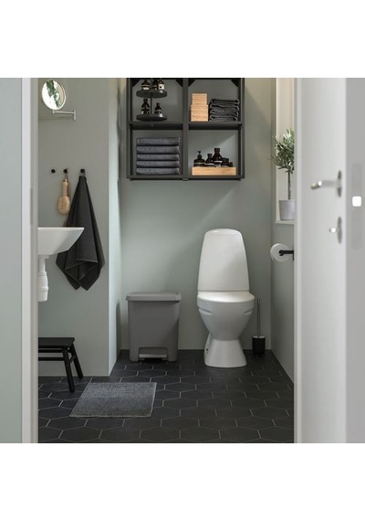 Ikea Knöckla Çöp Kutusu, Koyu Gri, 25 Lt