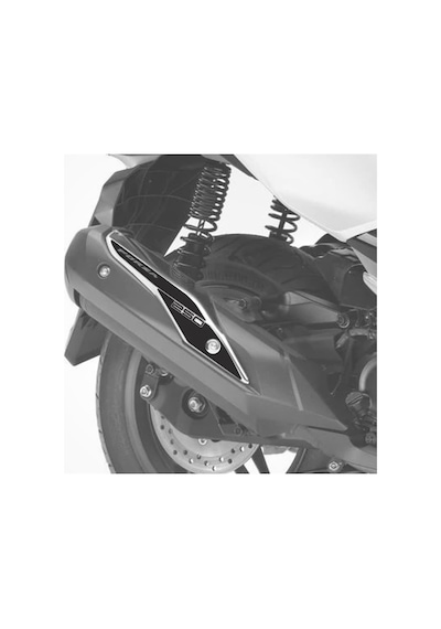 Forza 250 2018-2023 Egzoz Koruma Sticker Pad Set