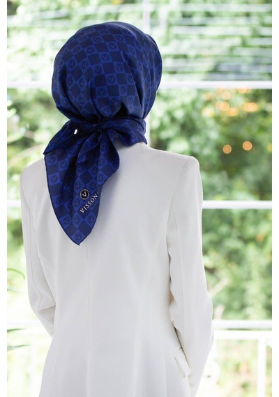 Vissona Twill İpek Eşarp - 51495 - 0032 - 17242 - 0037-0015