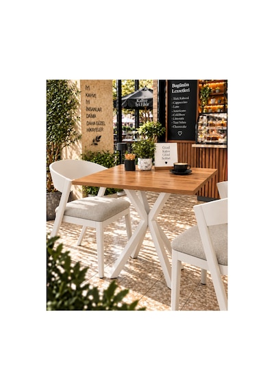 Kalınlaştırmalı Mutfak Cafe Balkon Bahçe Restoran Yemek Masası 70x70 Beyaz Çam Kare Beyaz - Atlantik Çam Beyaz - Atlantik Çam Kalınlaştırmalı Mutfak Cafe Balkon Bahçe Restoran Yemek Masası 70x70 Beyaz Çam Kare Beyaz - Atlantik Çam Beyaz - Atlantik Çam