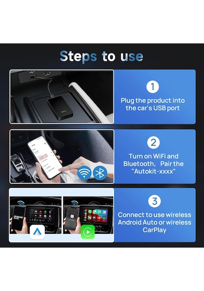 2air Mini5 Pro Carlinkit 5.0 Kablosuz Carplay Kablosuz Android Oto Kutusu 2.4g Carlinkit Mini5 Pro Carlinkit Genuine