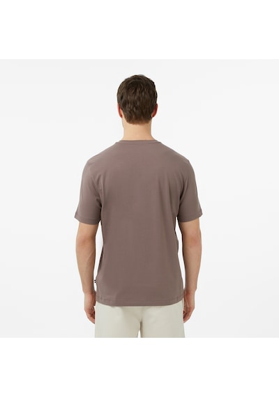 Nautica Erkek Kahverengi Regular Fit T-shirt Düz V65361t Kahverengi