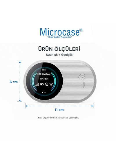Microcase 4g Lte Taşınabilir Mobil Wifi Modem Sım Kartlı Type-c Şarj Destekli Al5794