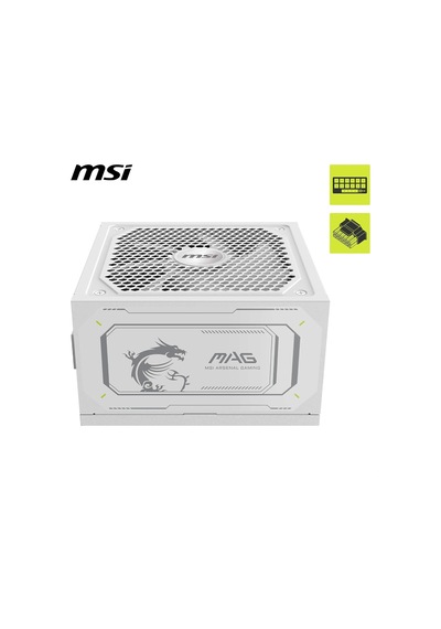 Tr Mag A1000gl Pcıe5 Whıte 1000w 80+ Gold Power Supply