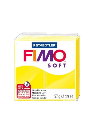 Fimosoft Fırınlanabilen Kil Sarı 8020-10