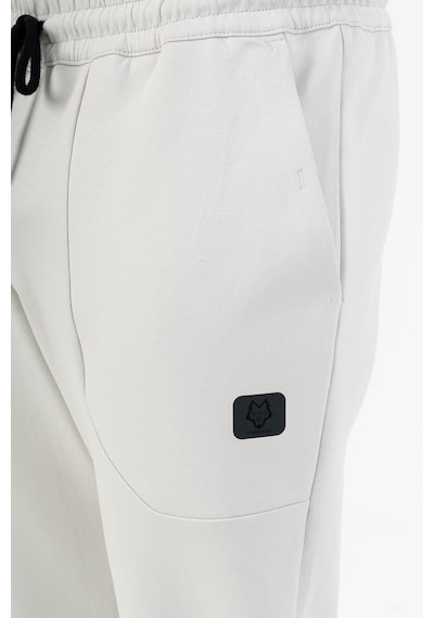 Maraton Sportswear Regular Erkek Dar Paça Basic Gümüş Gri Eşofman Altı 22480-gümüş Gri Açık Gri