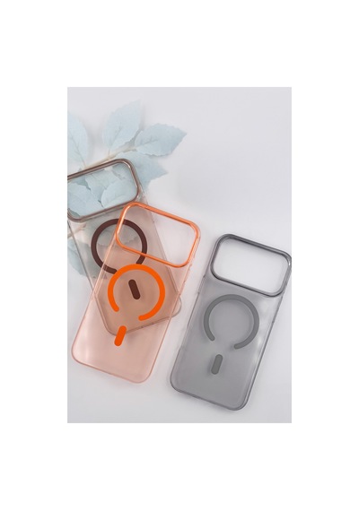 Apple iPhone Uyumlu 17 Pro Max Pc Blank Magsafe Kapak - Siyah Bzsxx00 1