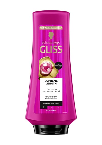 Gliss Supreme Length Saç Kremi 360 Ml 4 Adet 67626592