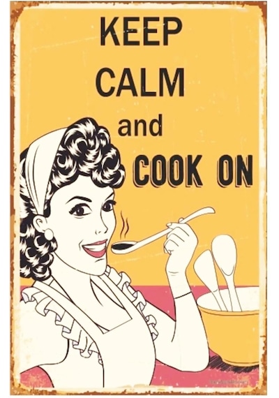 Ayrex Kağıt Duvar Posteri Keep Calm And On Retro Drtr0029