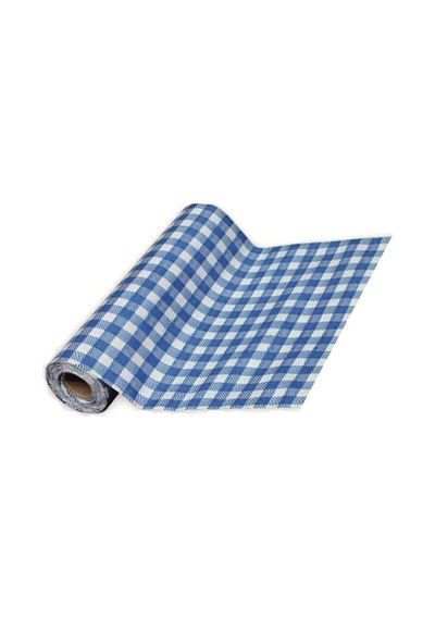 Kullan At Mavi Kağıt Masa Örtüsü 24 Metre 16 Yaprak