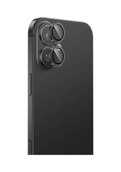 Apple Uyumlu   iPhone 16 Plus Benks Dr Safir Kamera Lens Koruyucu Siyah