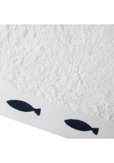 Mudo Home Marın Fısh Yüz Havlusu 50x80 8937388