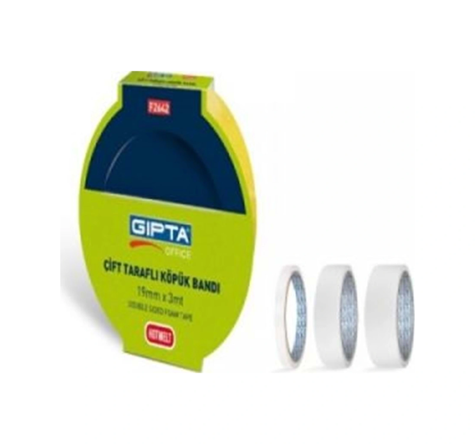 Çift Taraflı Köpük Bant 25mmx3m F2643 Diğer