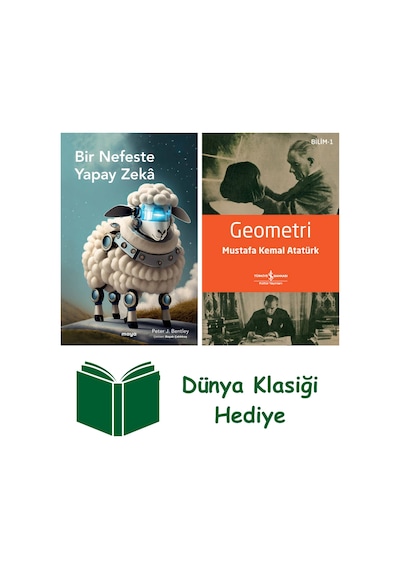 Bir Nefeste Yapay Zekâ + Geometri + Dünya Klasiği Hediye