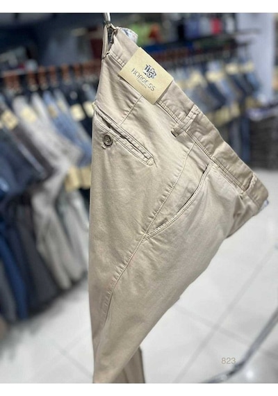 Borgess Erkek Yan Cepli Casual Esnek Pantolon 001